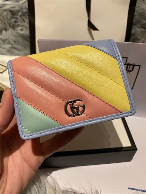 pastel gucci wallet